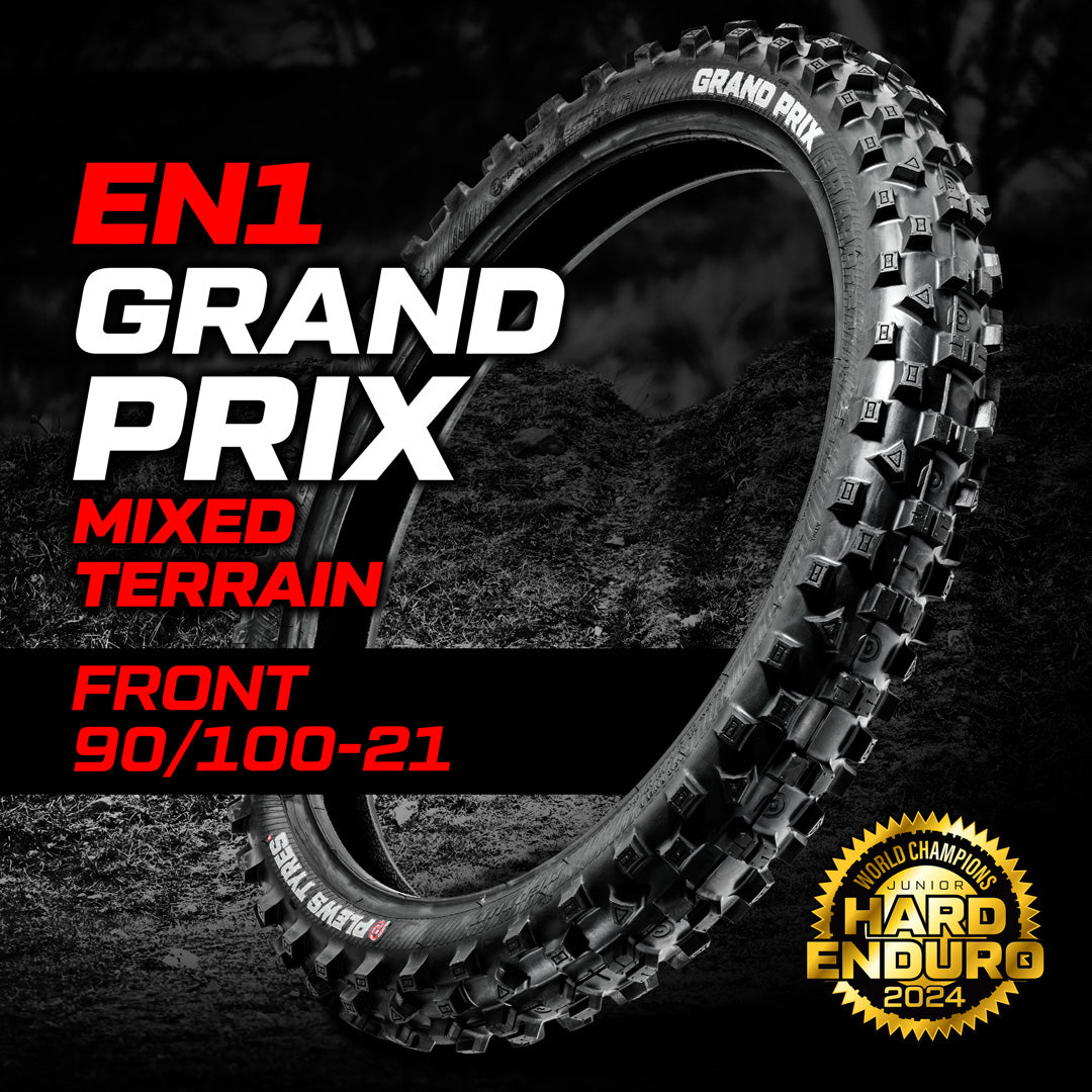 Enduro Bundle 1x GRAND PRIX Front 90 / 100 – 21 & 2x THE TOUGH ONE Rear