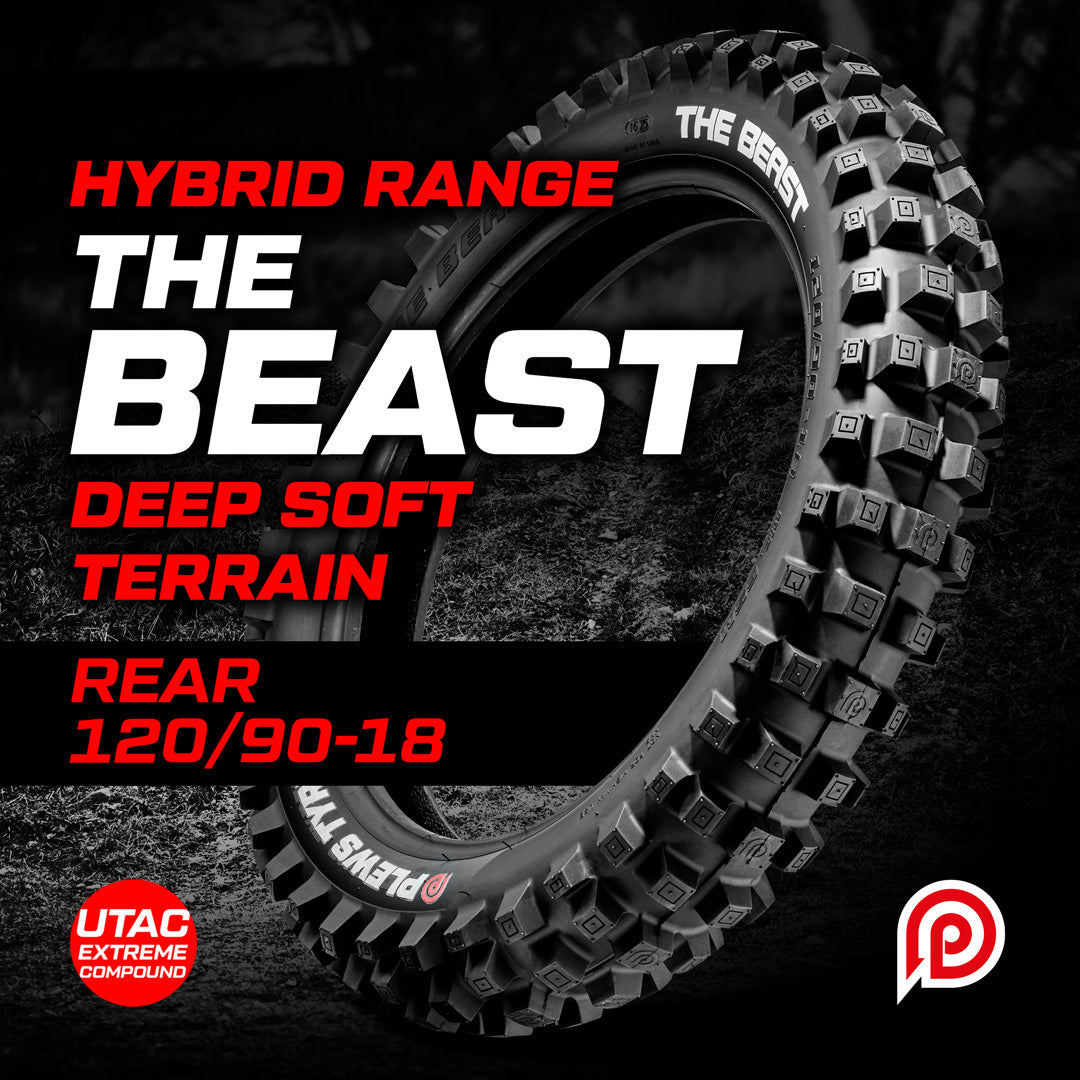 The Beast- Extreme/Hybrid 120/90-18