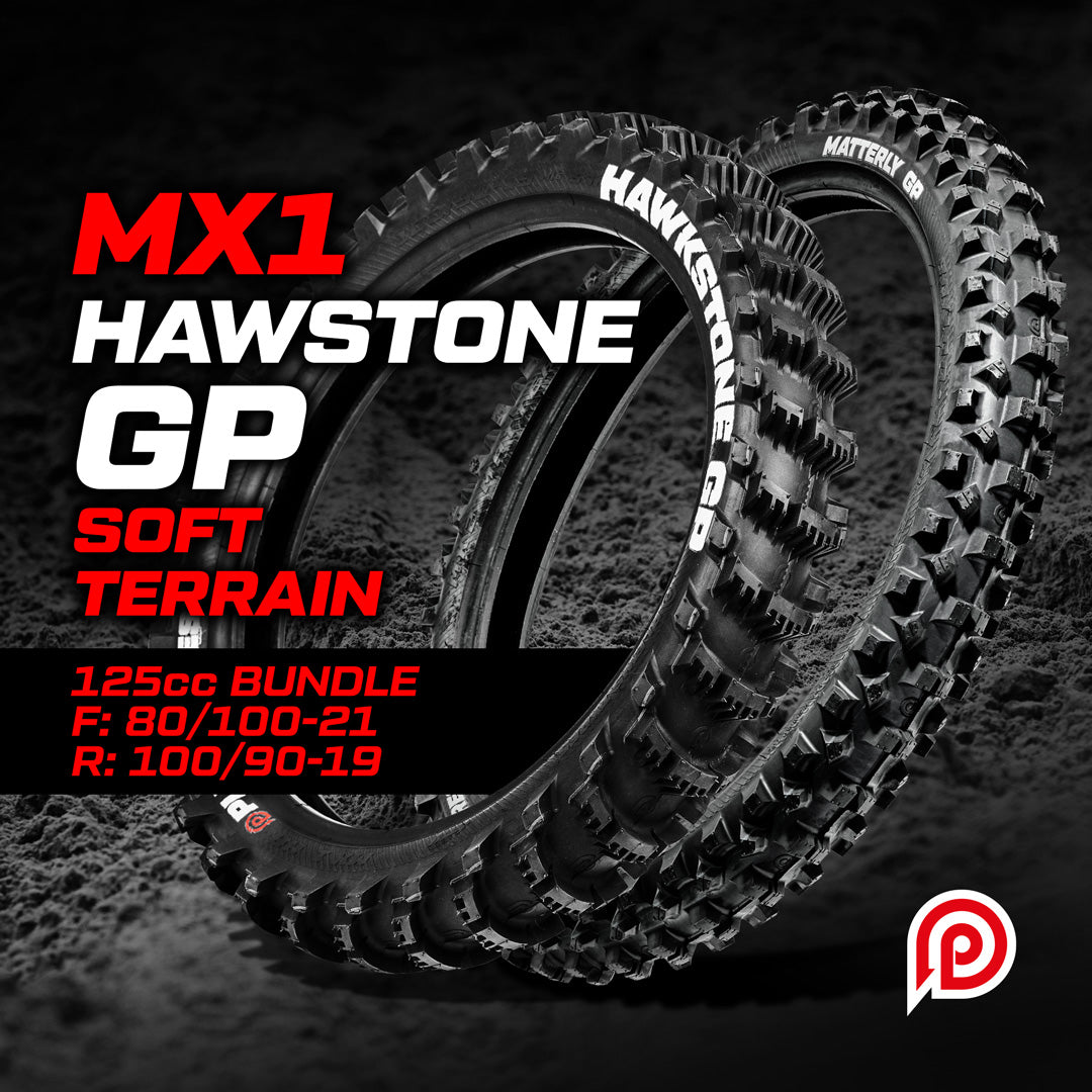 125 Bundle 1x MATTERLY Front & 2x HAWKSTONE Rear