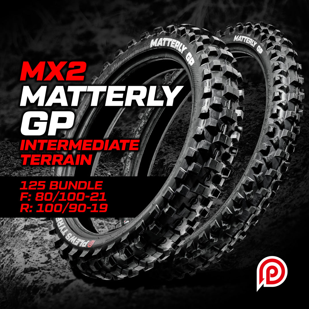 MX2 Matterly 125cc Bundle 1x Front & 2x Rears