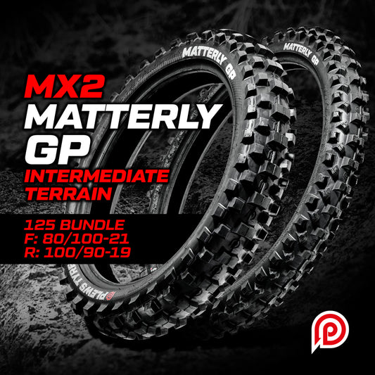 MX2 Matterly 125cc Bundle 1x Front & 2x Rears