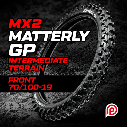 MX2 MATTERLY GP Medium Front - 70 / 100 – 19