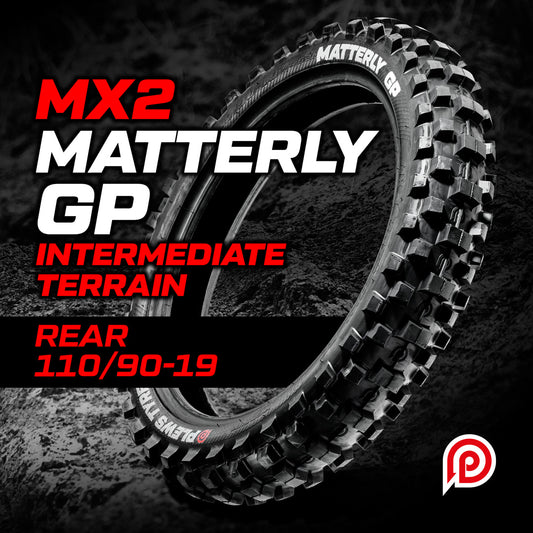 MX2 MATTERLY GP Medium Rear - 110 / 90 – 19