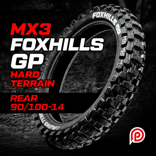 MX3 FOXHILLS GP Hard Rear - 90 / 100 – 14